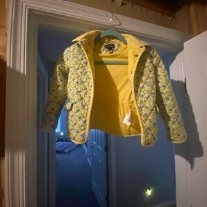 Polo by Ralph Lauren Yellow and Blue Puffer Jacket